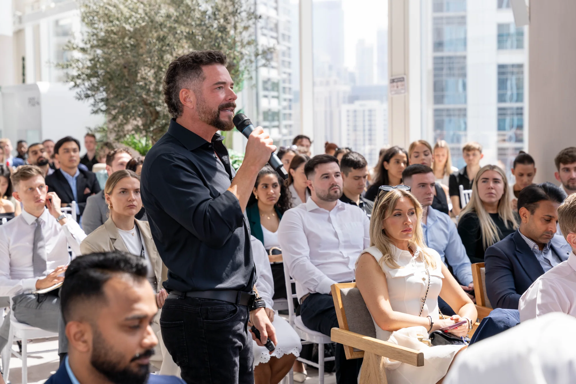 Buck Wise speaking event